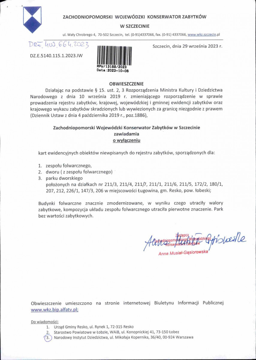 Wyłączenie z ewidencji, skan nr 1