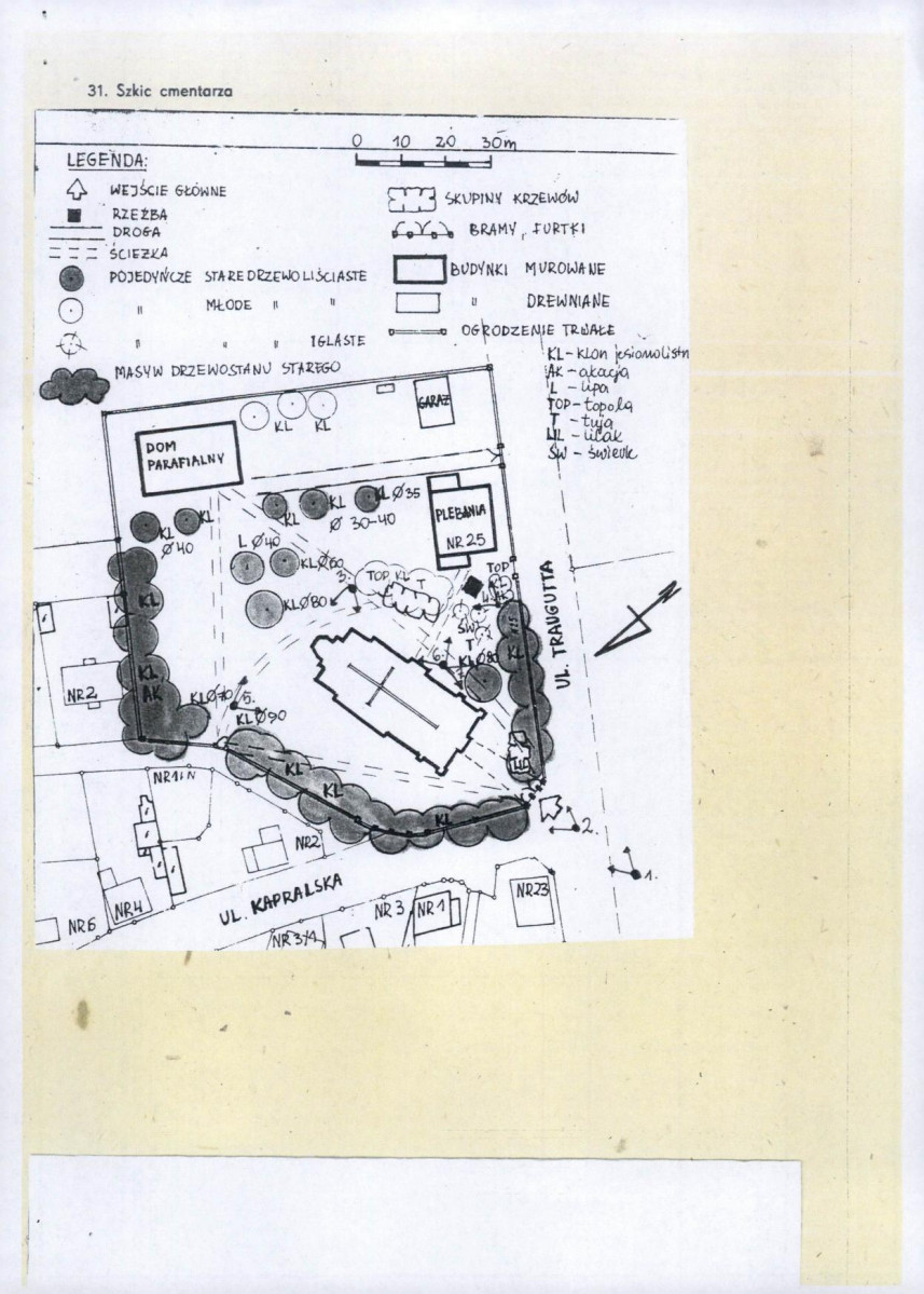 Karta cmentarza, skan nr 2