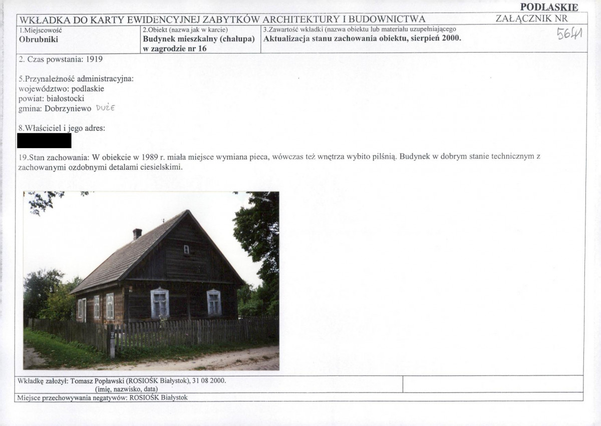 wkl - Wkładka/załącznik, skan nr 1