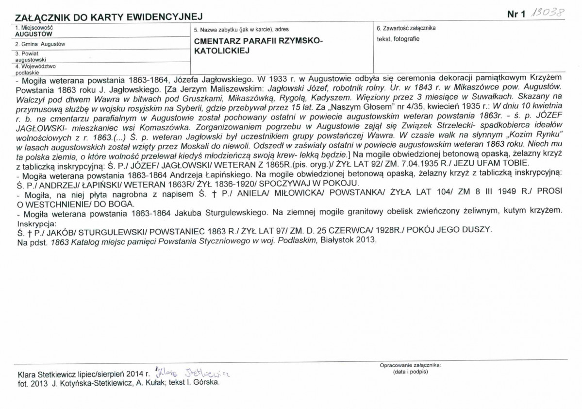 wkl - Wkładka/załącznik, skan nr 1
