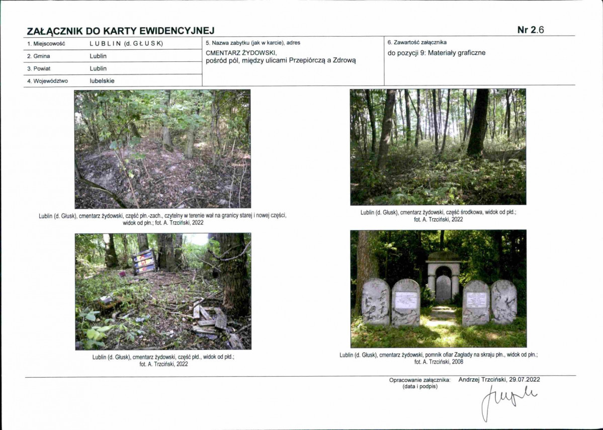 KEZN - Karta obiektu niewpisanego do rejestru, skan nr 10