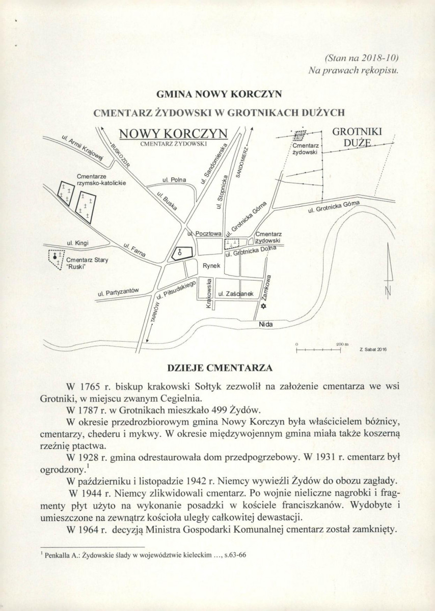 Karta cmentarza, skan nr 13