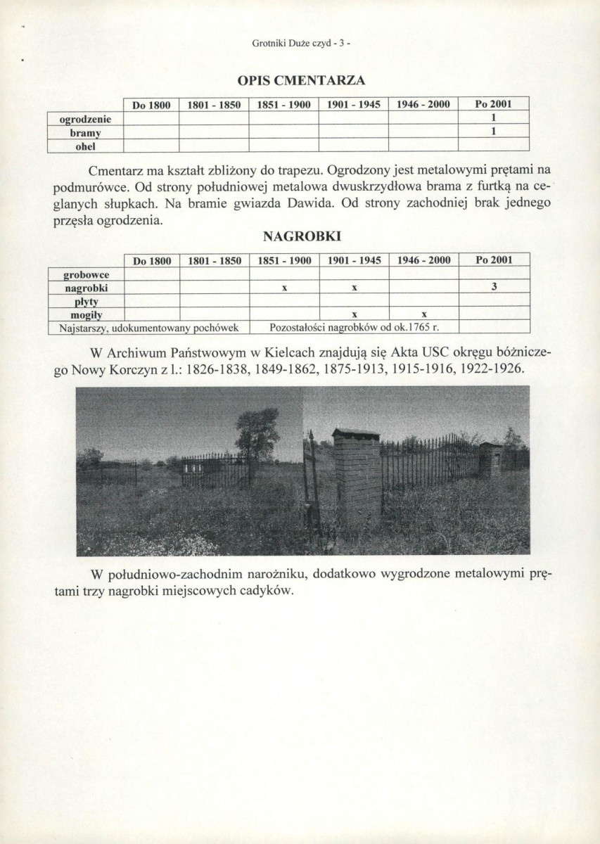 Karta cmentarza, skan nr 15