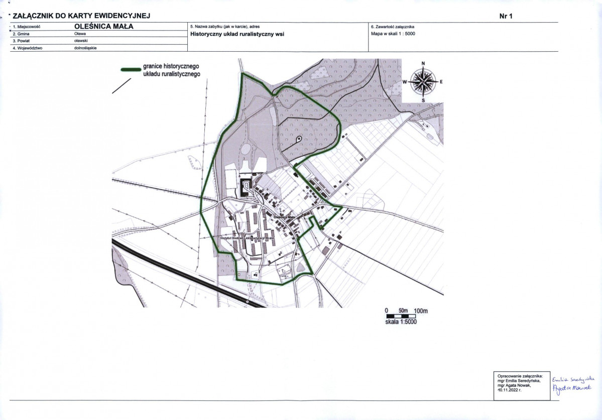 Karta obiektu niewpisanego do rejestru, skan nr 3