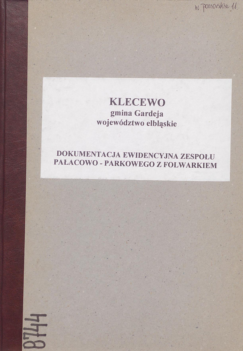 EP - Ewidencja parkowa, skan nr 1