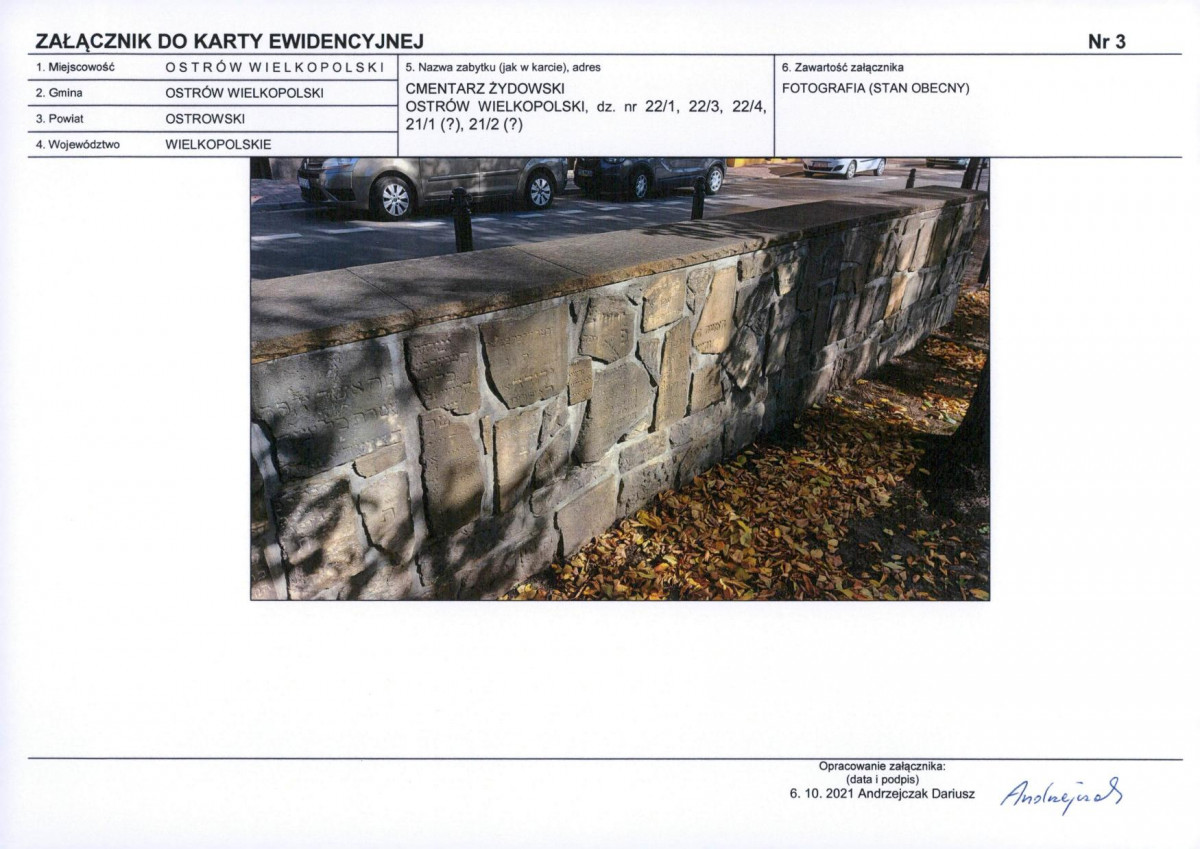 Karta cmentarza, skan nr 7