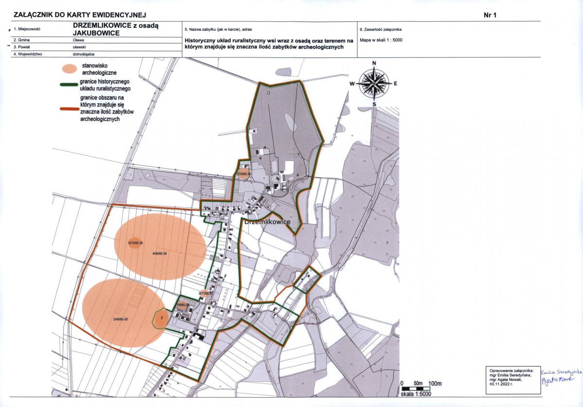 Karta obiektu niewpisanego do rejestru, skan nr 3