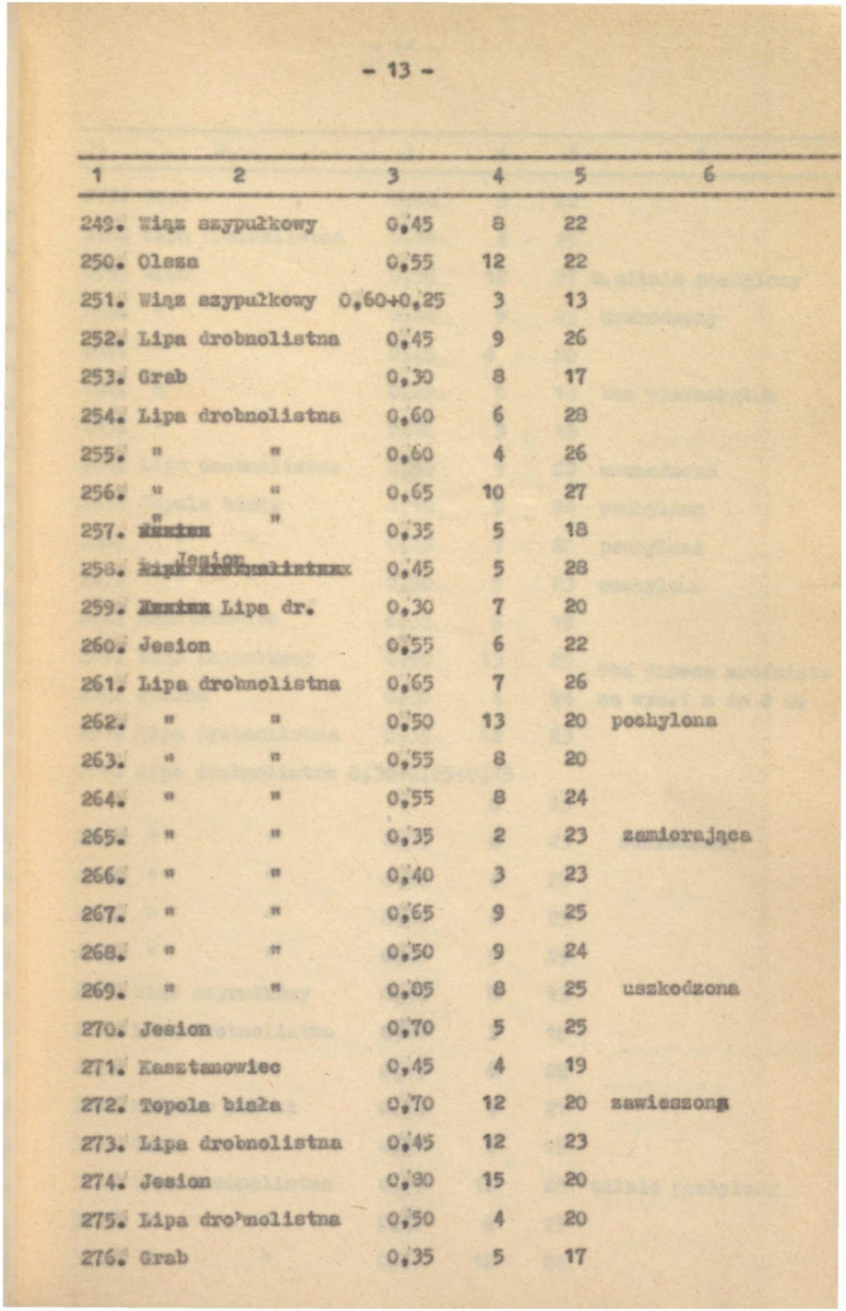 Ewidencja parkowa, skan nr 16