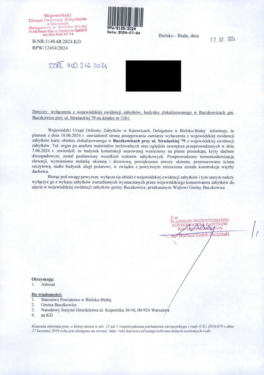 wyl - Wyłączenie z ewidencji, skan nr 1