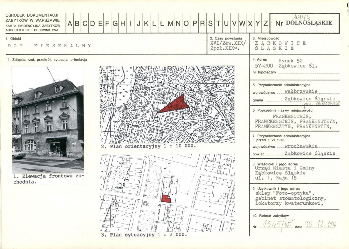 KB - Karta biała, skan nr 1