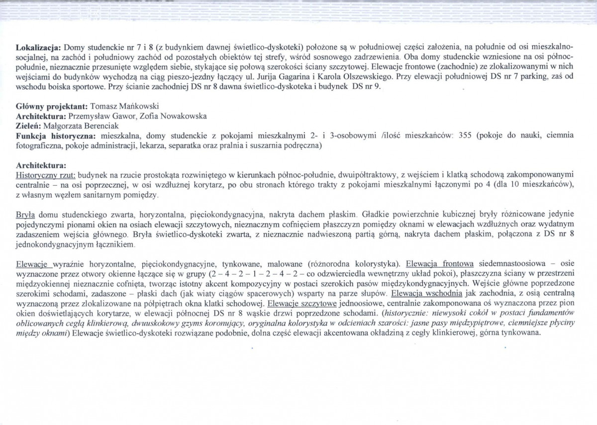 KEZN - Karta obiektu niewpisanego do rejestru, skan nr 3