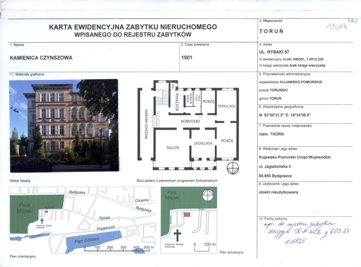 KB - Karta biała, skan nr 1