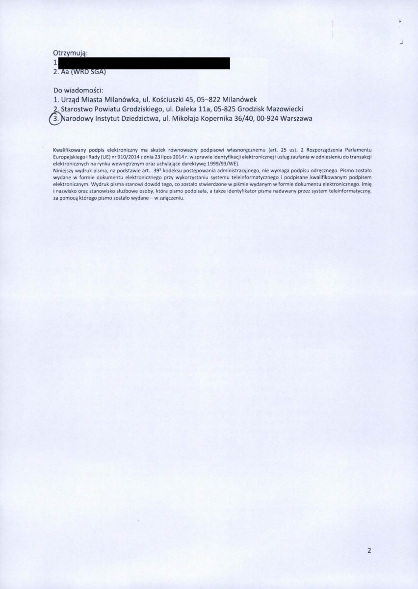 wyl - Wyłączenie z ewidencji, skan nr 2