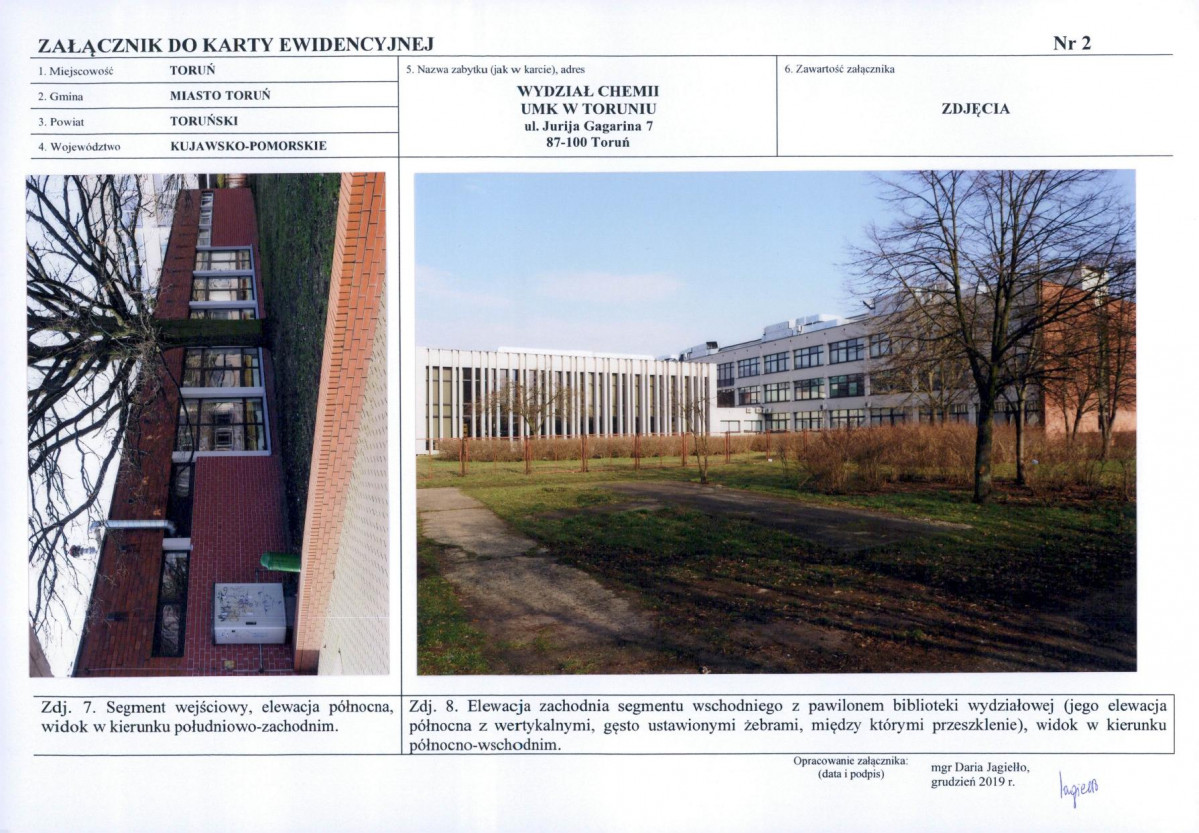 KEZN - Karta obiektu niewpisanego do rejestru, skan nr 7