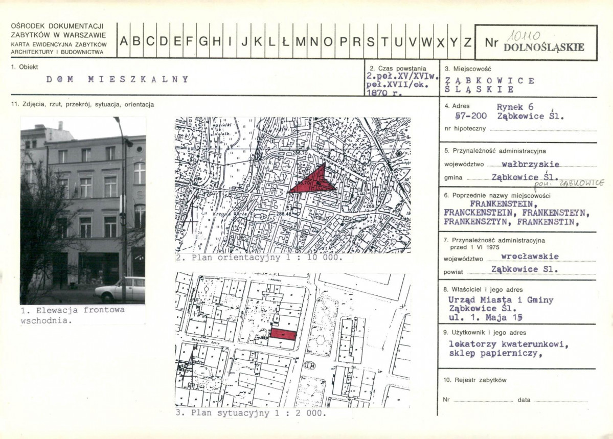 KB - Karta biała, skan nr 1