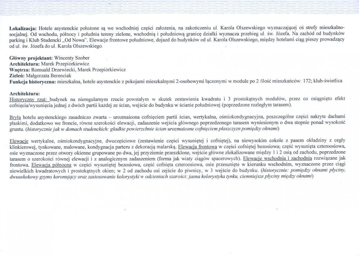 KEZN - Karta obiektu niewpisanego do rejestru, skan nr 3