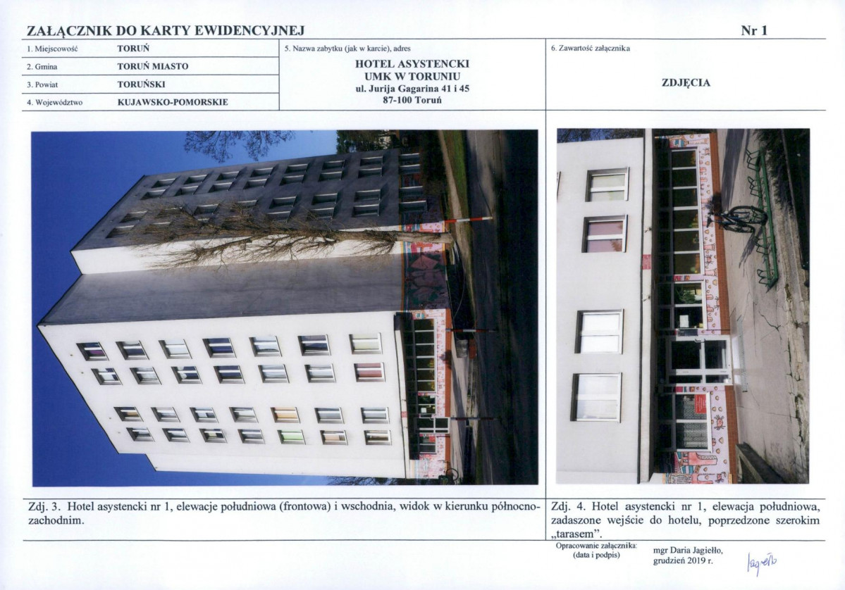 KEZN - Karta obiektu niewpisanego do rejestru, skan nr 5