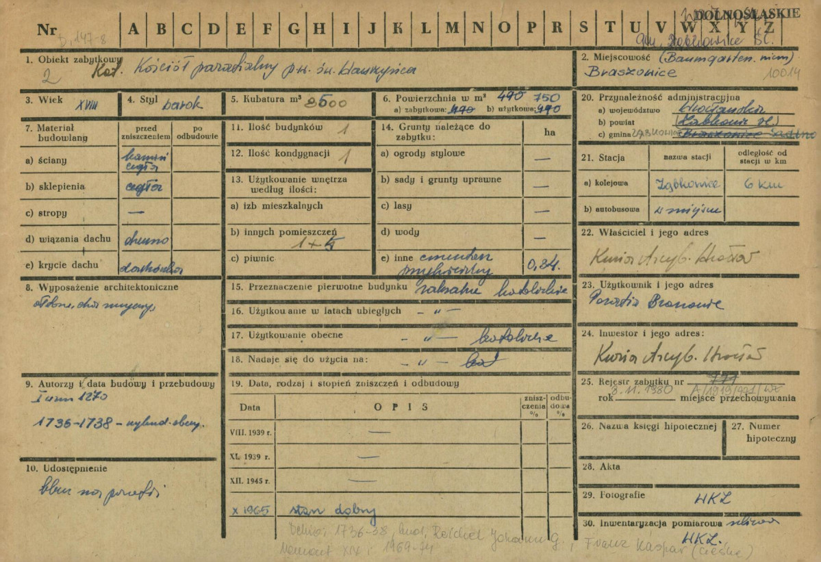 KZ - Karta zielona, skan nr 1