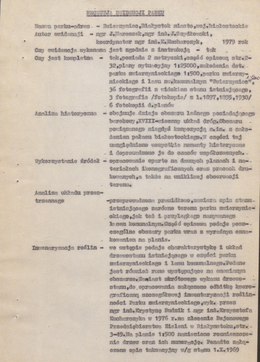 EP - Ewidencja parkowa, skan nr 5