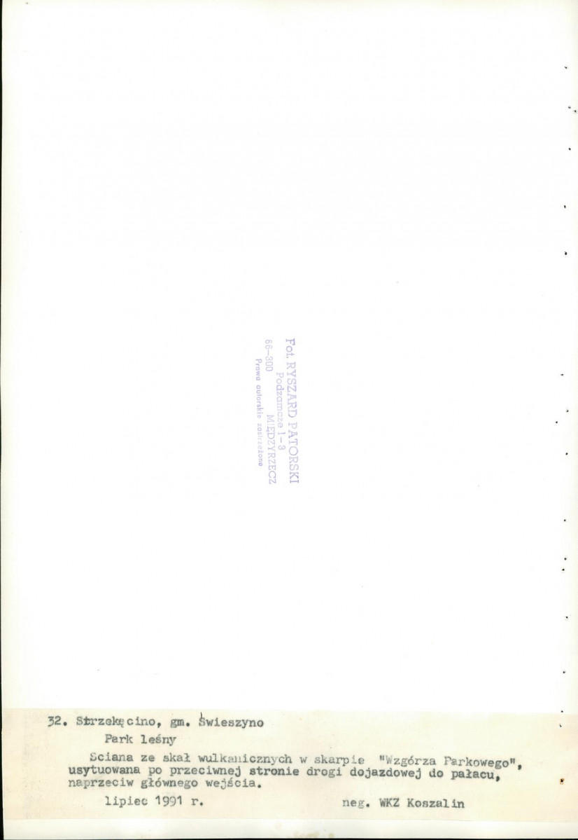 EP - Ewidencja parkowa, skan nr 92