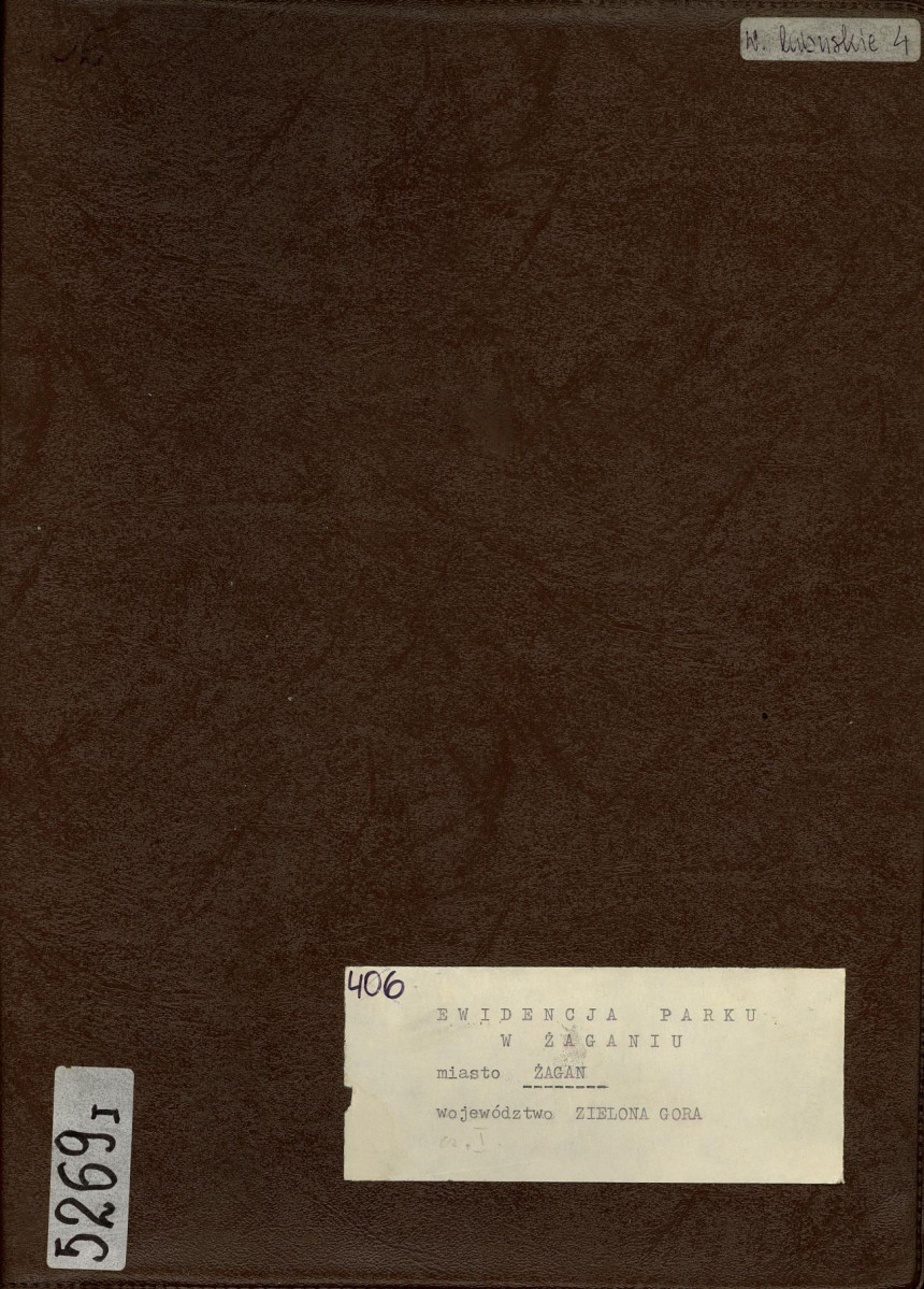 EP - Ewidencja parkowa, skan nr 1