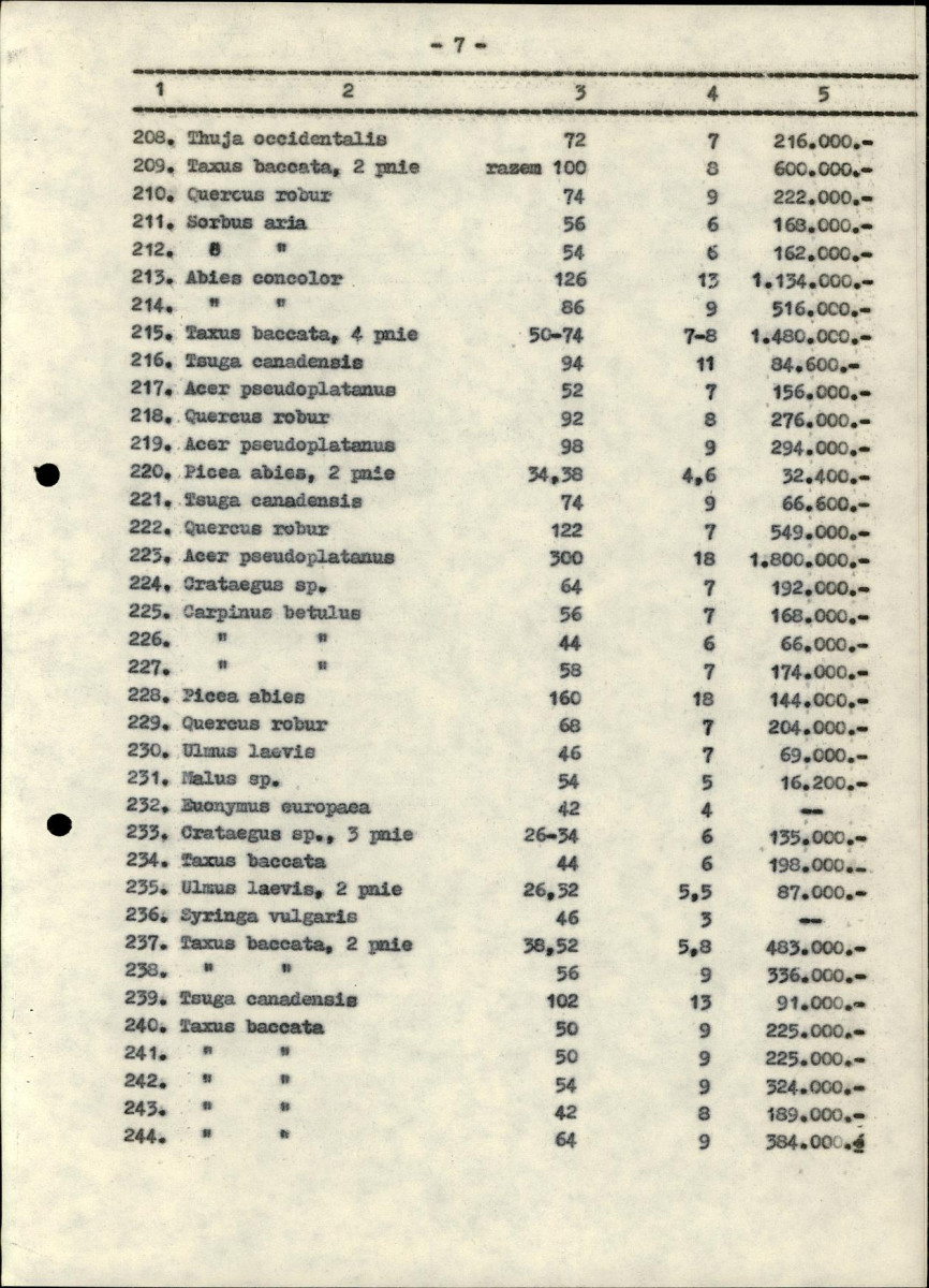 EP - Ewidencja parkowa, skan nr 116