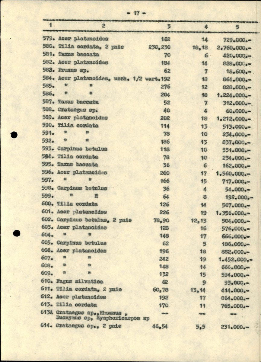 EP - Ewidencja parkowa, skan nr 126