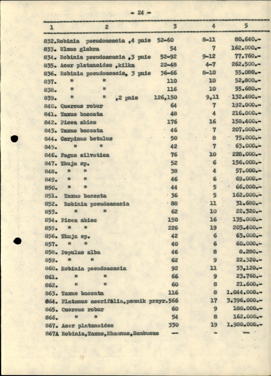 EP - Ewidencja parkowa, skan nr 133