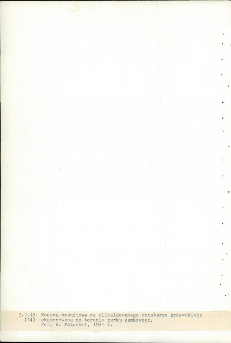 EP - Ewidencja parkowa, skan nr 164