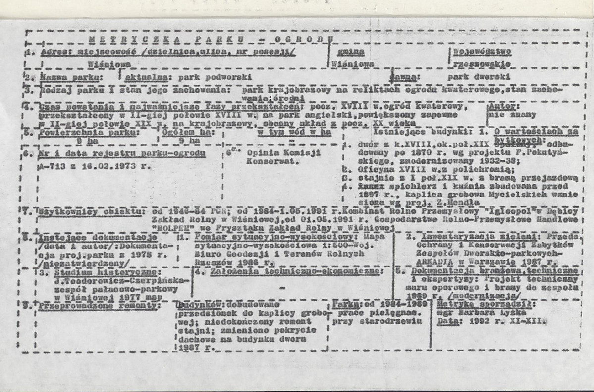 EP - Ewidencja parkowa, skan nr 5