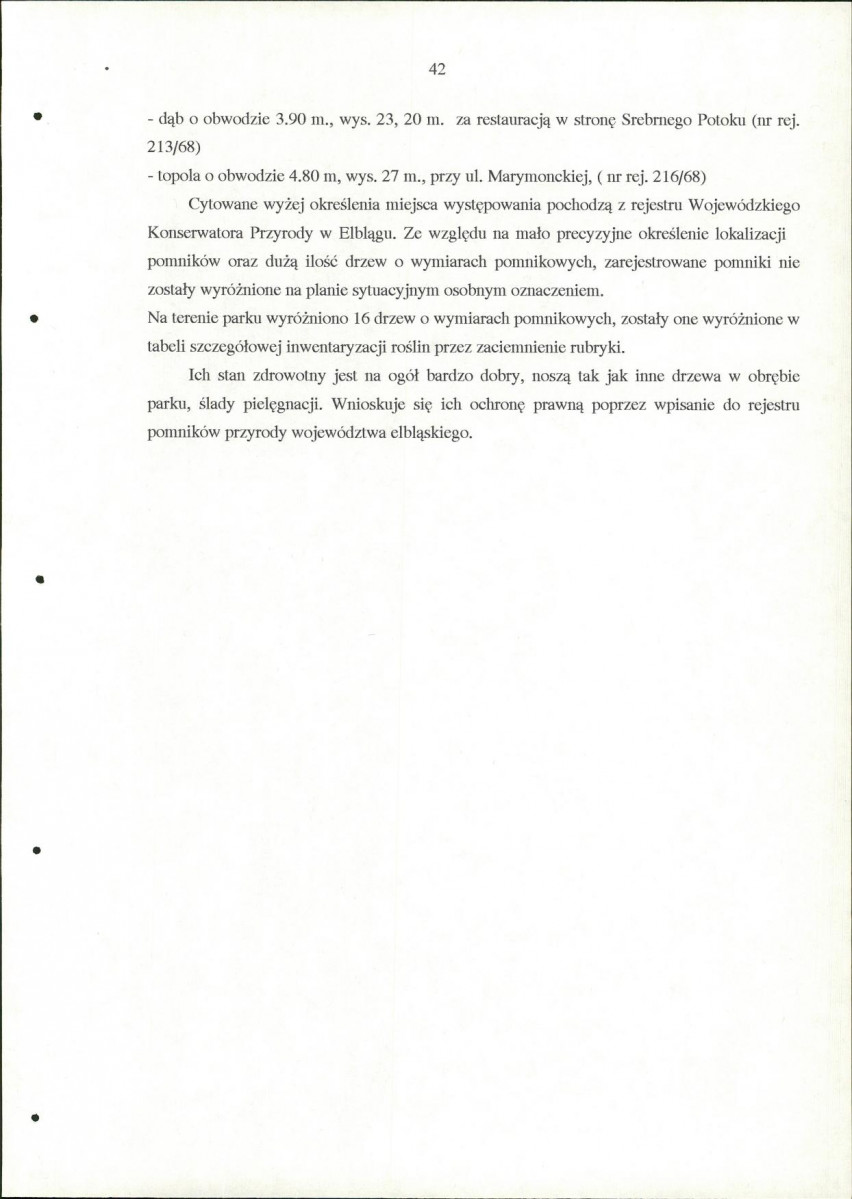 EP - Ewidencja parkowa, skan nr 62