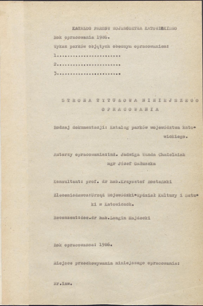 EP - Ewidencja parkowa, skan nr 5