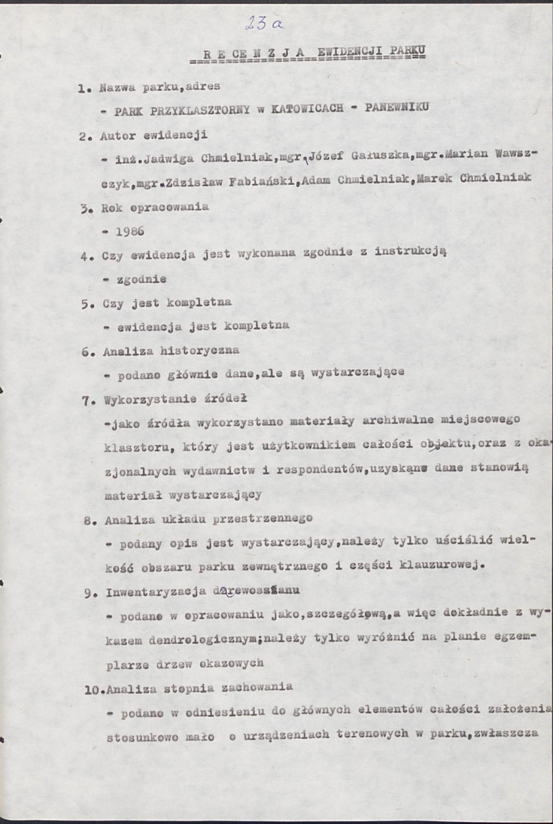 EP - Ewidencja parkowa, skan nr 27