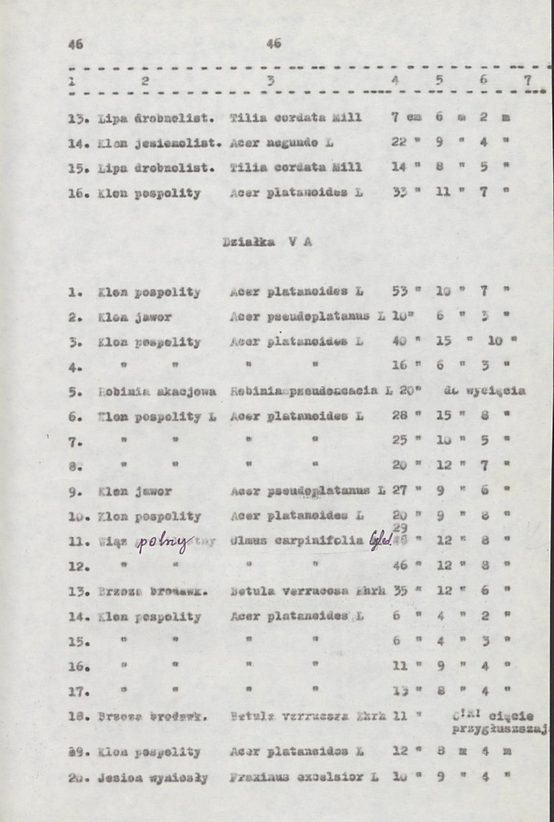 EP - Ewidencja parkowa, skan nr 66