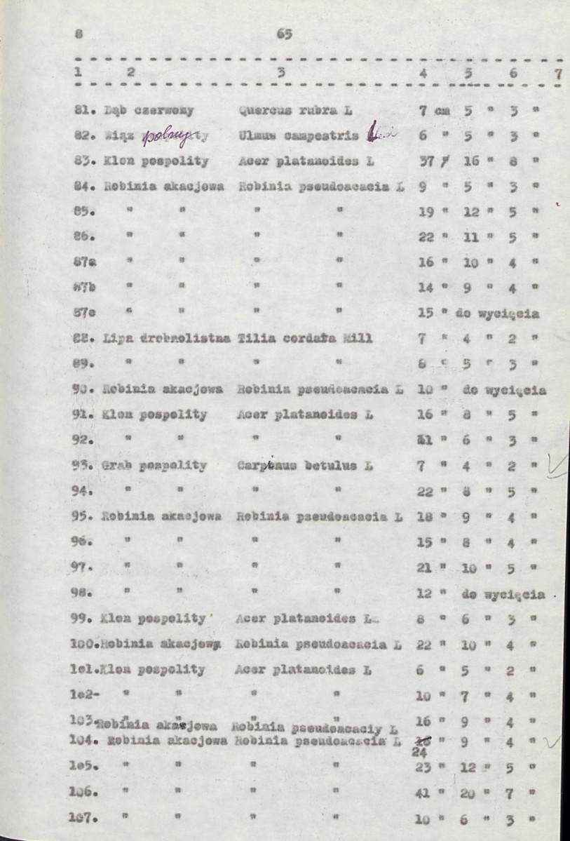 EP - Ewidencja parkowa, skan nr 85