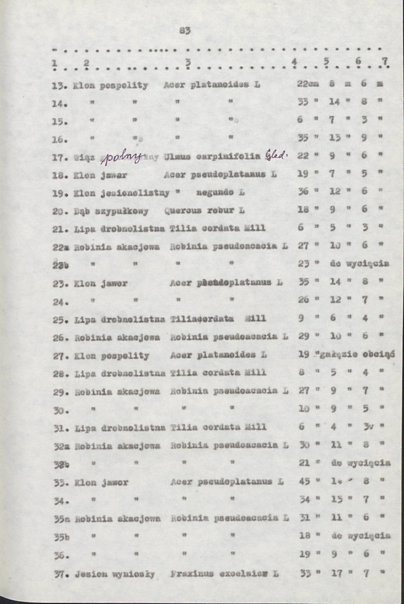 EP - Ewidencja parkowa, skan nr 103