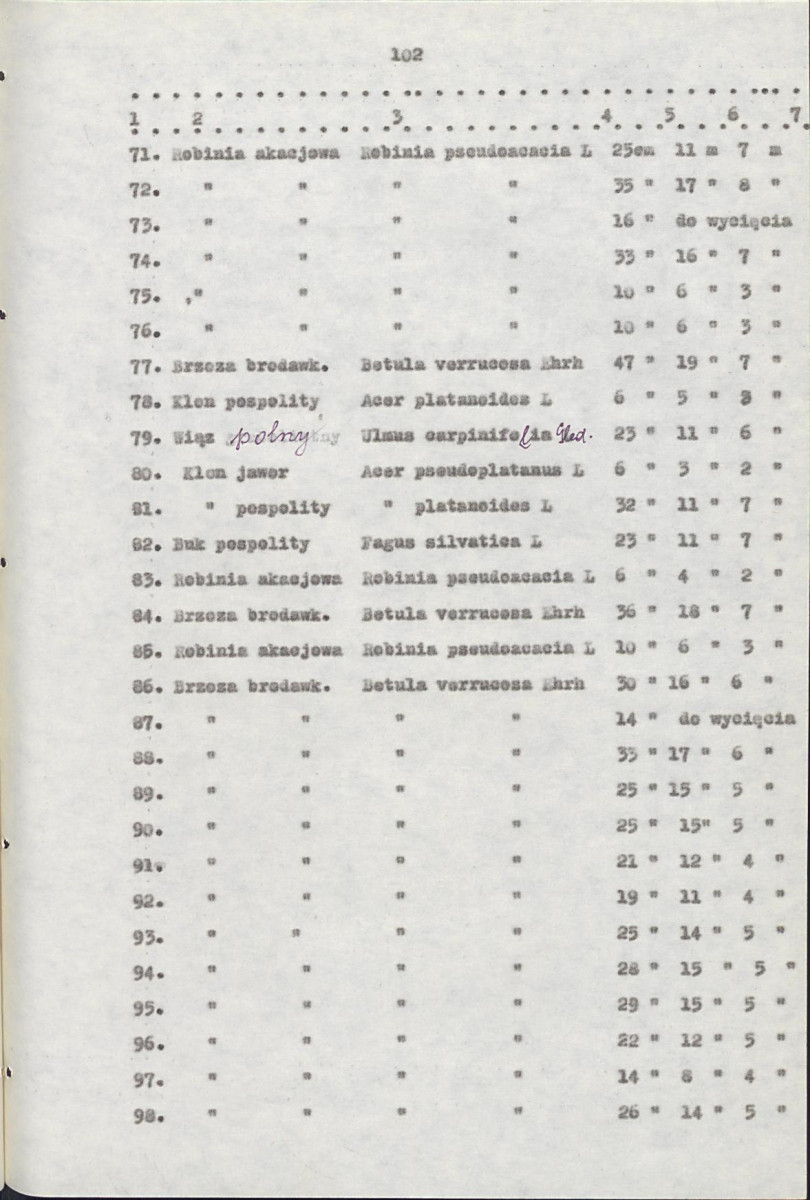 EP - Ewidencja parkowa, skan nr 122
