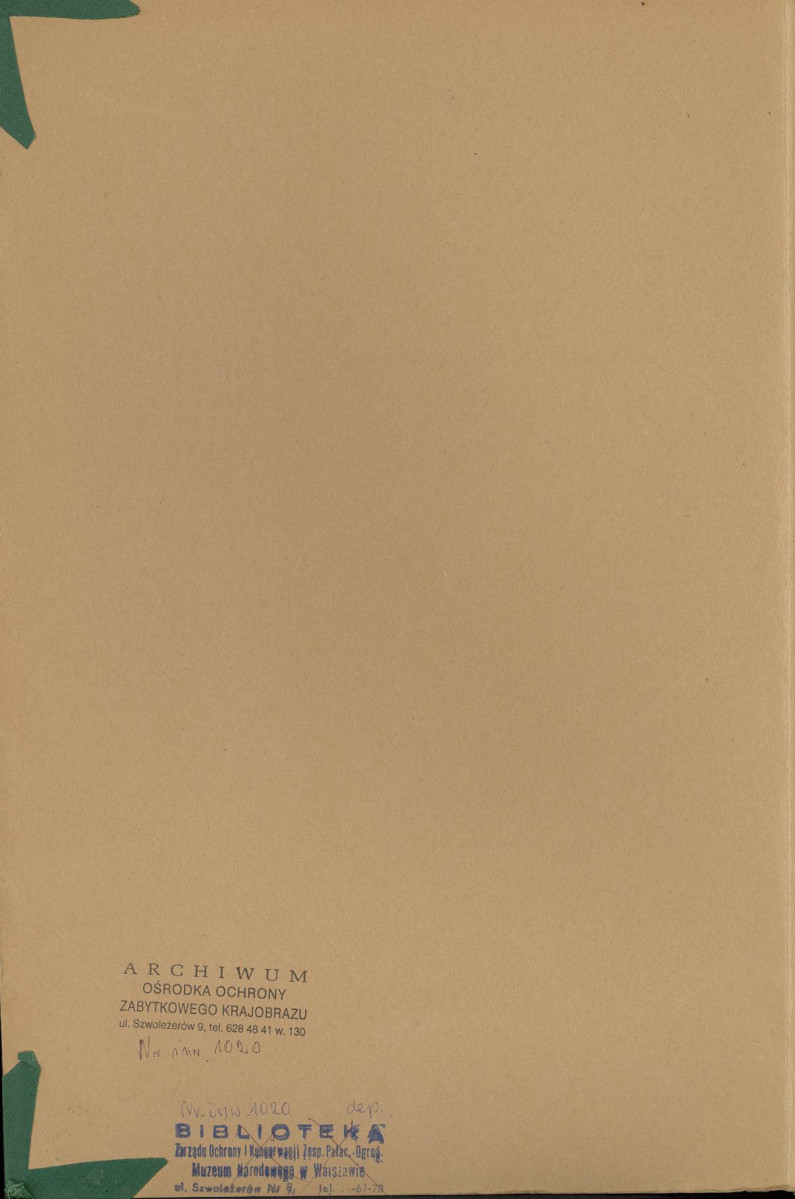 EP - Ewidencja parkowa, skan nr 2