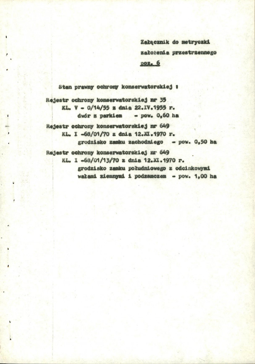 EP - Ewidencja parkowa, skan nr 6
