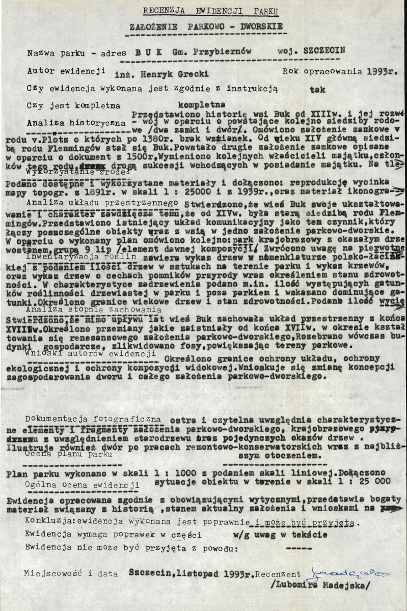 EP - Ewidencja parkowa, skan nr 40