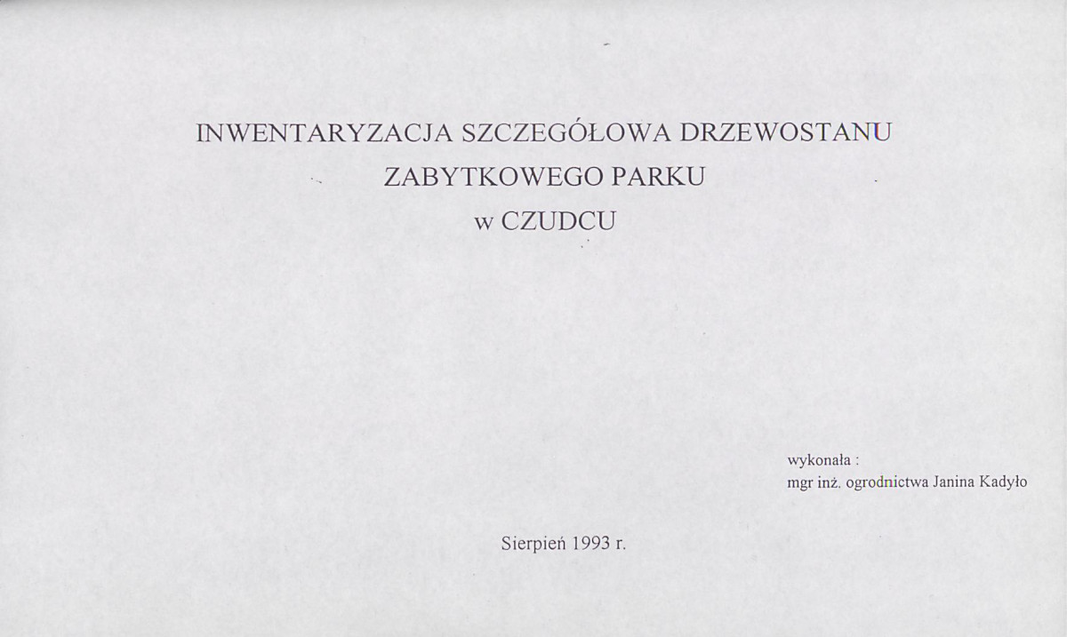 EP - Ewidencja parkowa, skan nr 118