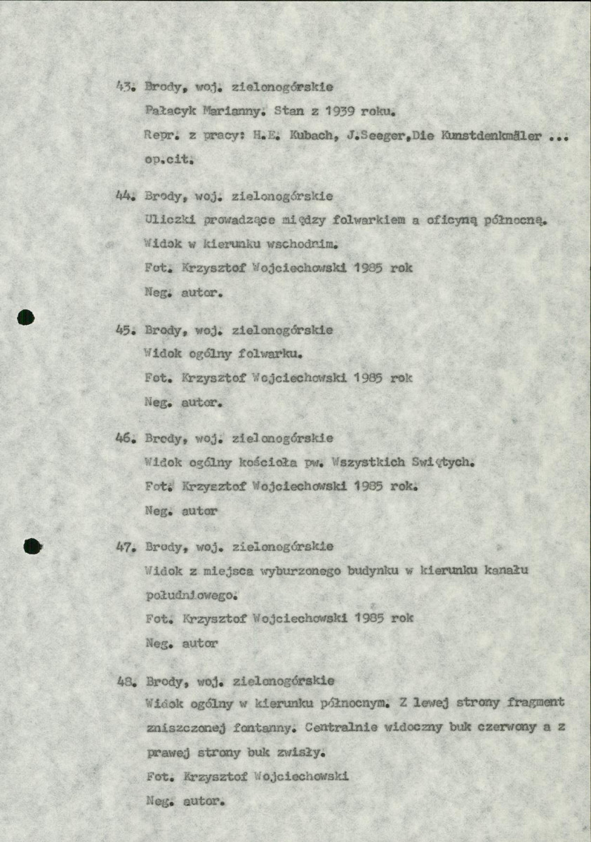 EP - Ewidencja parkowa, skan nr 43