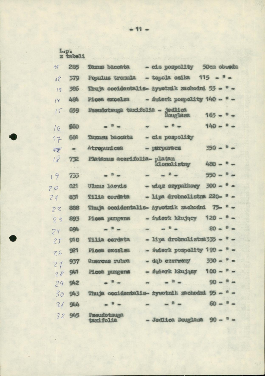 EP - Ewidencja parkowa, skan nr 100