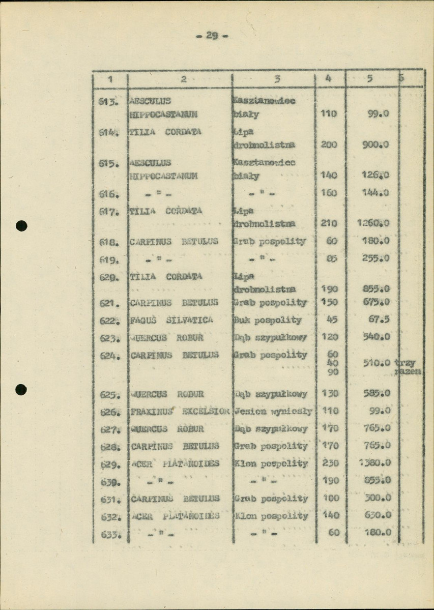 EP - Ewidencja parkowa, skan nr 134