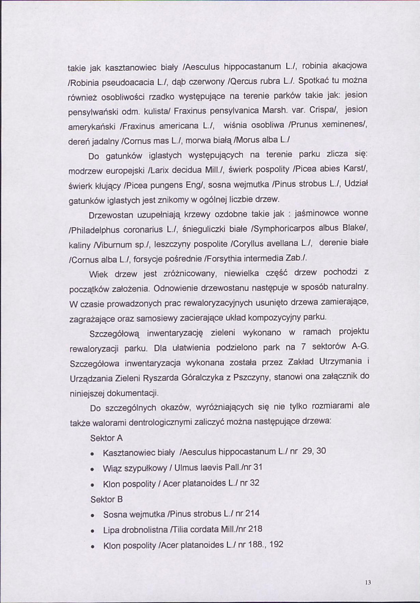 EP - Ewidencja parkowa, skan nr 16