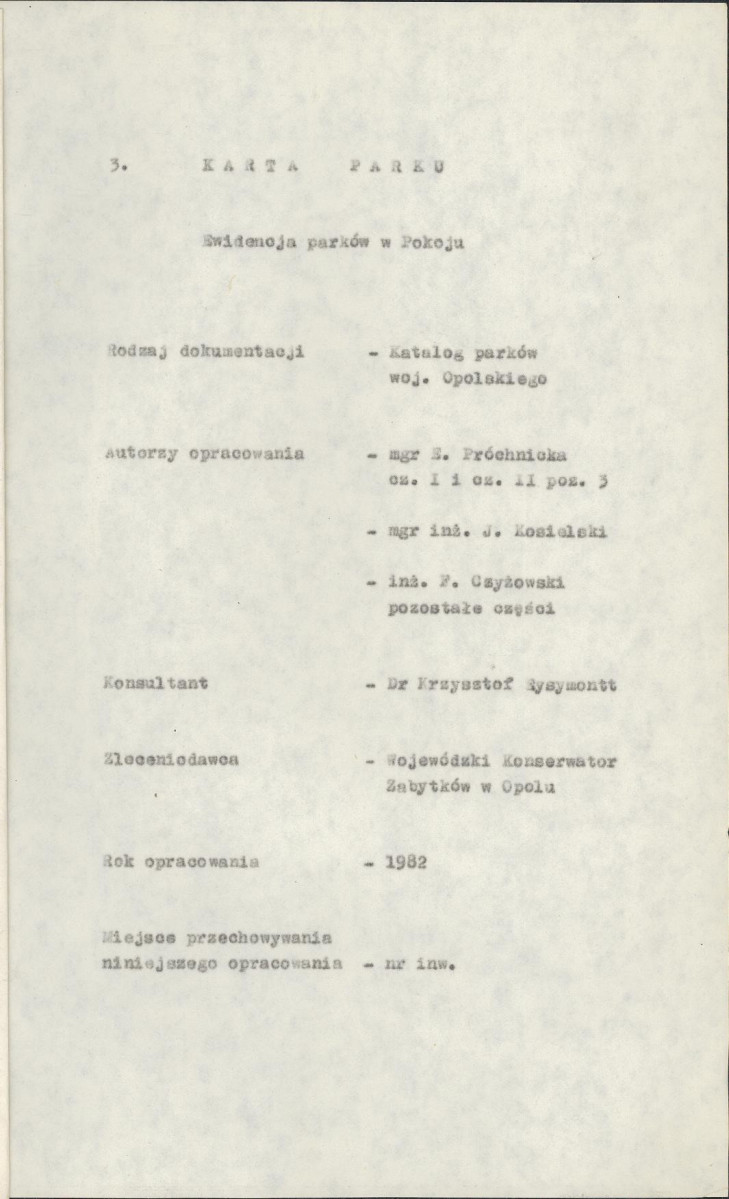EP - Ewidencja parkowa, skan nr 10