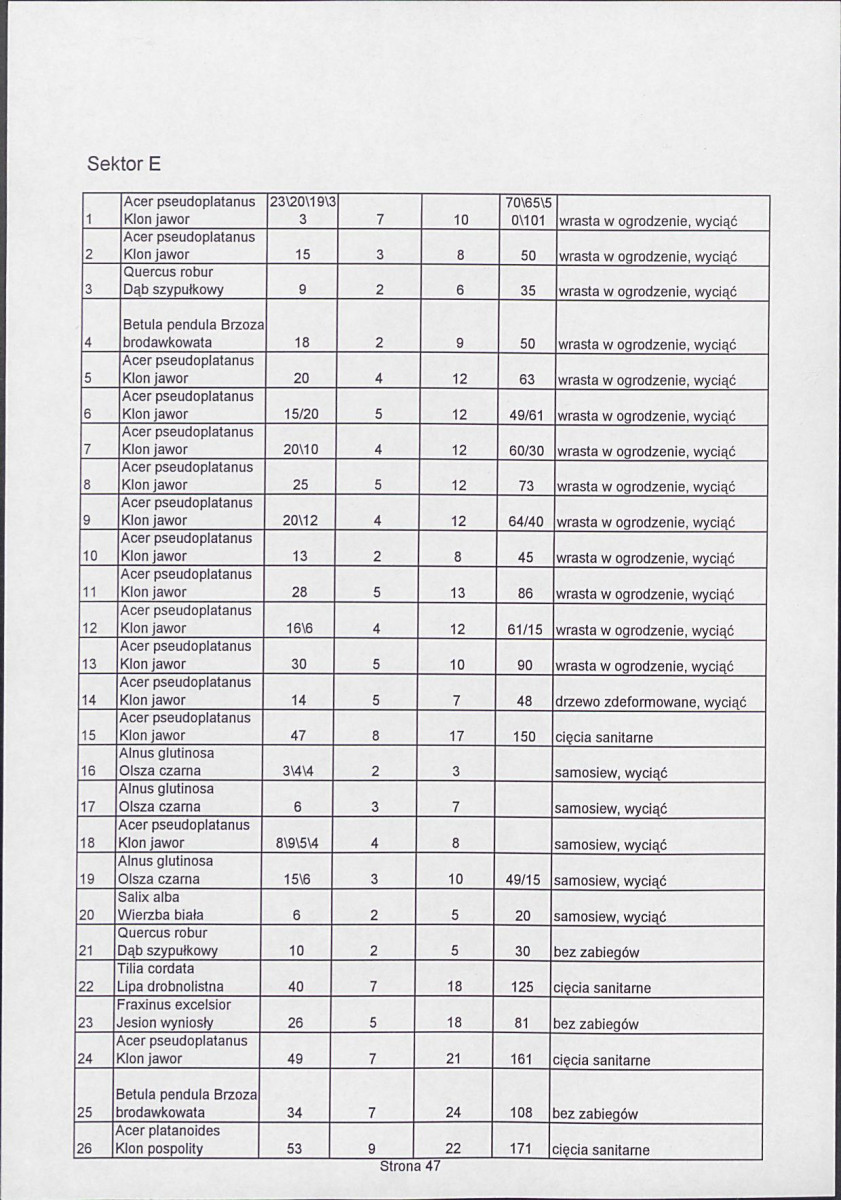 EP - Ewidencja parkowa, skan nr 92