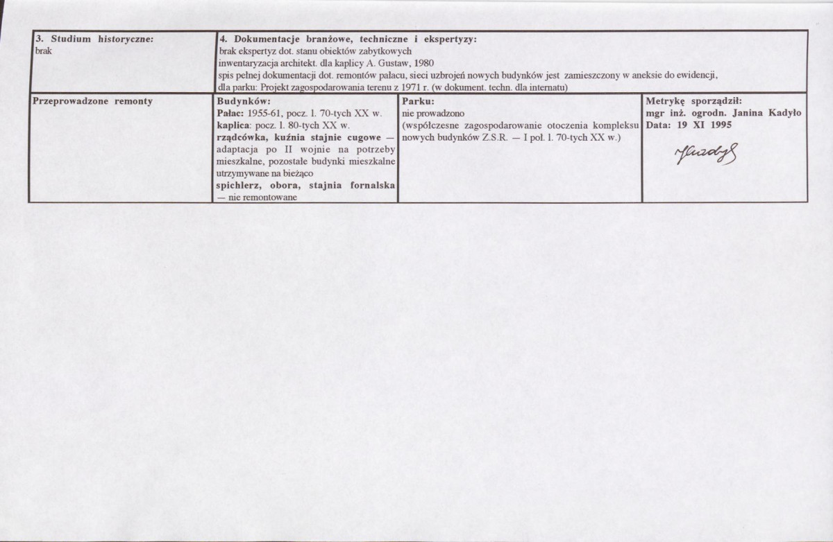 EP - Ewidencja parkowa, skan nr 9