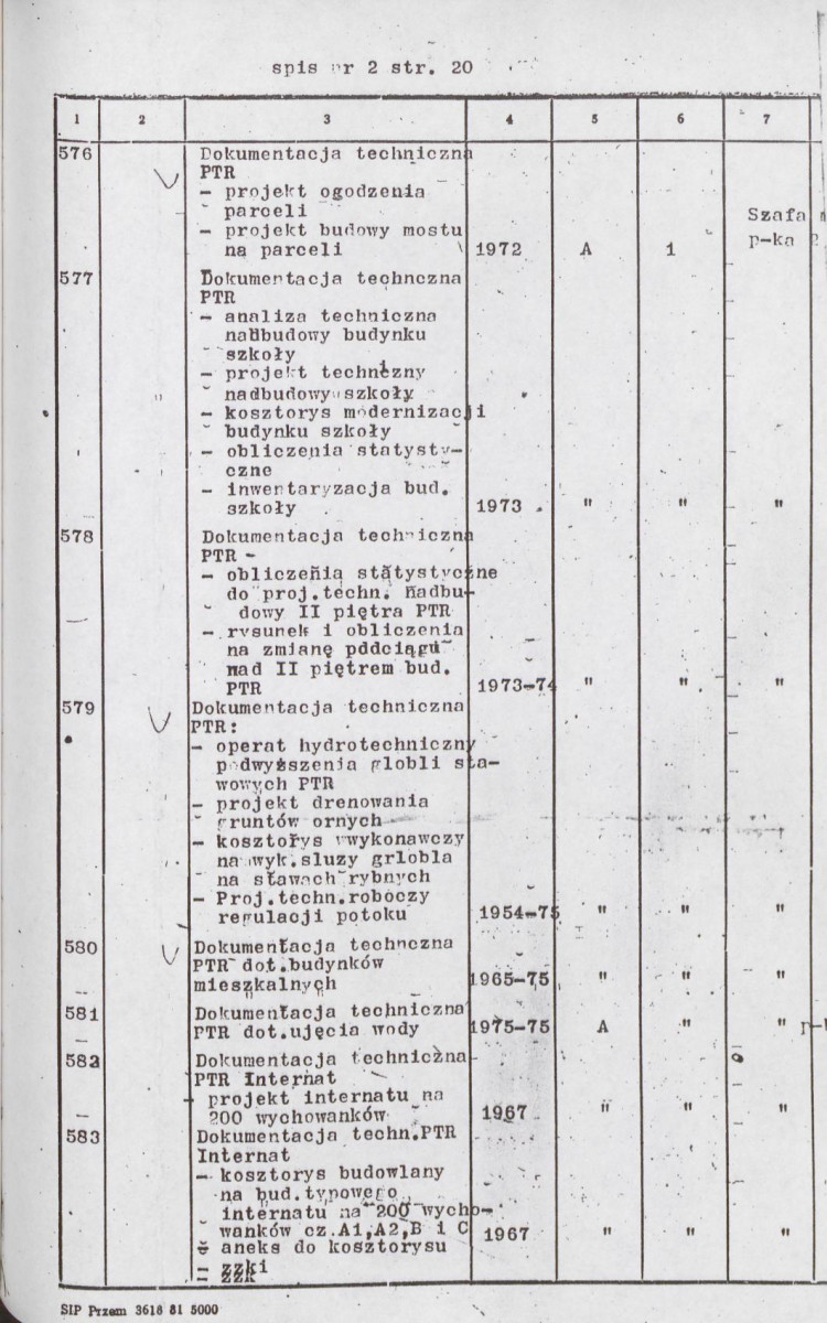 EP - Ewidencja parkowa, skan nr 83