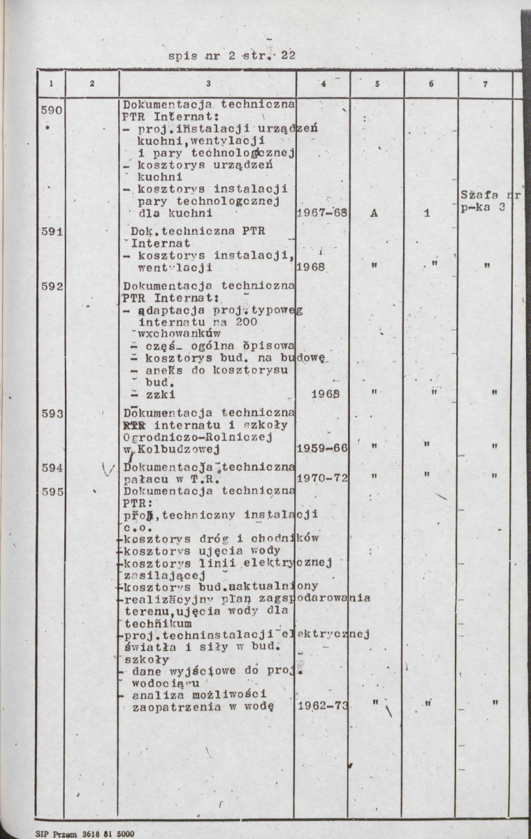 EP - Ewidencja parkowa, skan nr 85